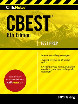 cover image of CliffsNotes CBEST